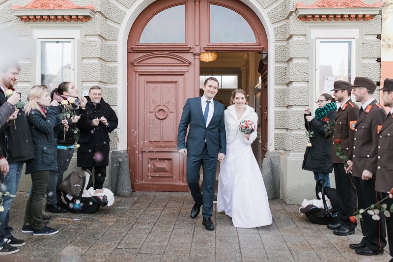 Standesamtliche Hochzeit von OFM Reitter Thomas