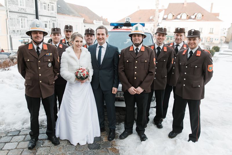 Standesamtliche Hochzeit von OFM Reitter Thomas
