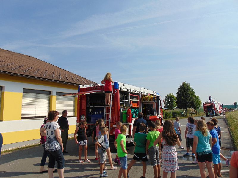 UA-Übung in der Volksschule Dietmanns