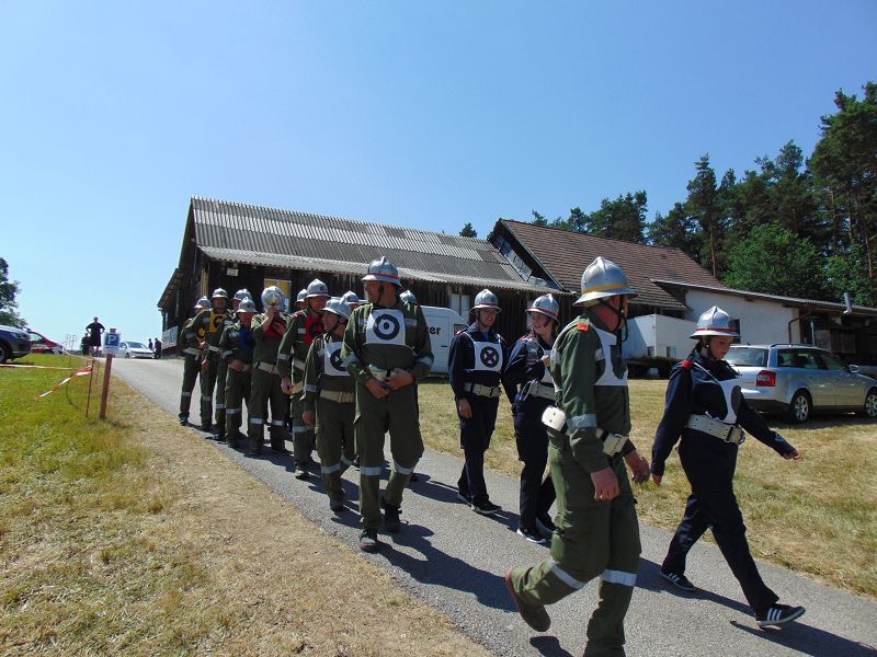 Bezirksfeuerwehrleistungsbewerbe in Unterlembach