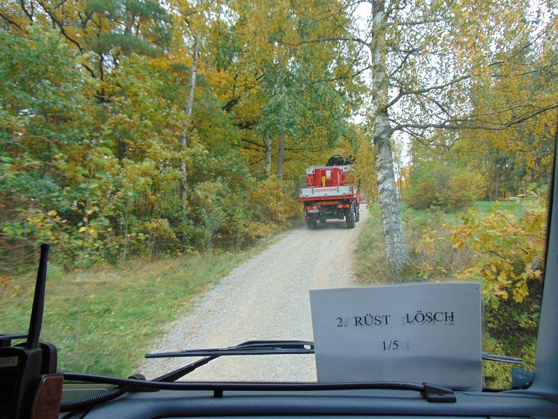 KHD-Übung in der Blockheide-Gmünd