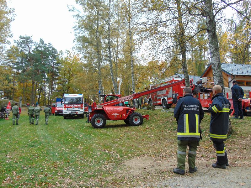 KHD-Übung in der Blockheide-Gmünd