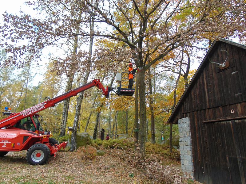 KHD-Übung in der Blockheide-Gmünd