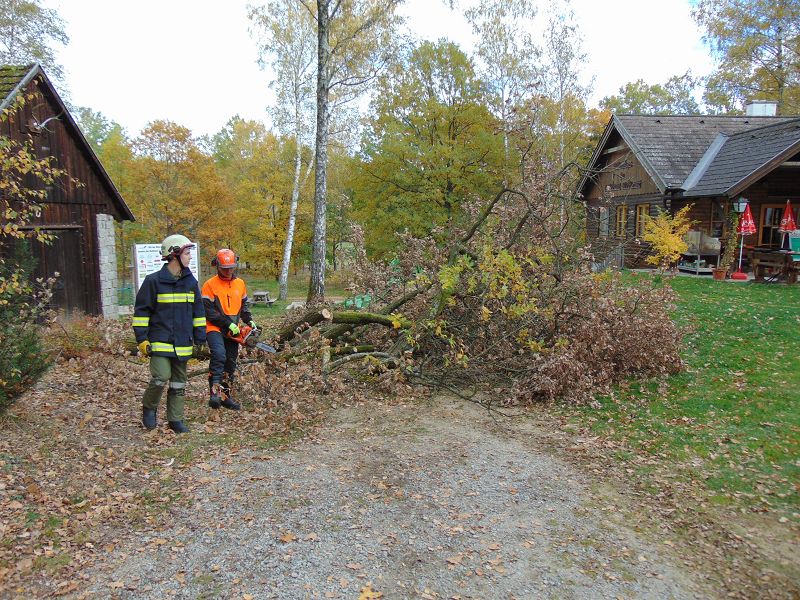 KHD-Übung in der Blockheide-Gmünd