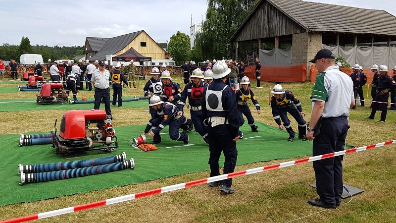 Feuerwehrleistungsbewerb in Leopoldsdorf