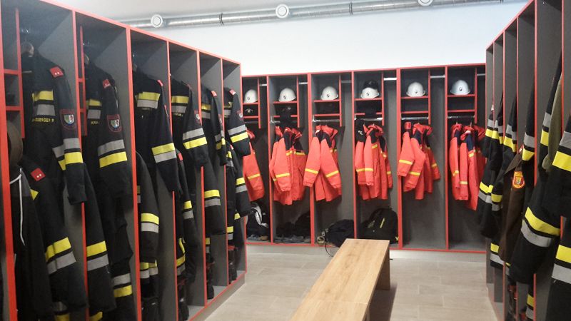Segnung Feuerwehrhaus in Hürm