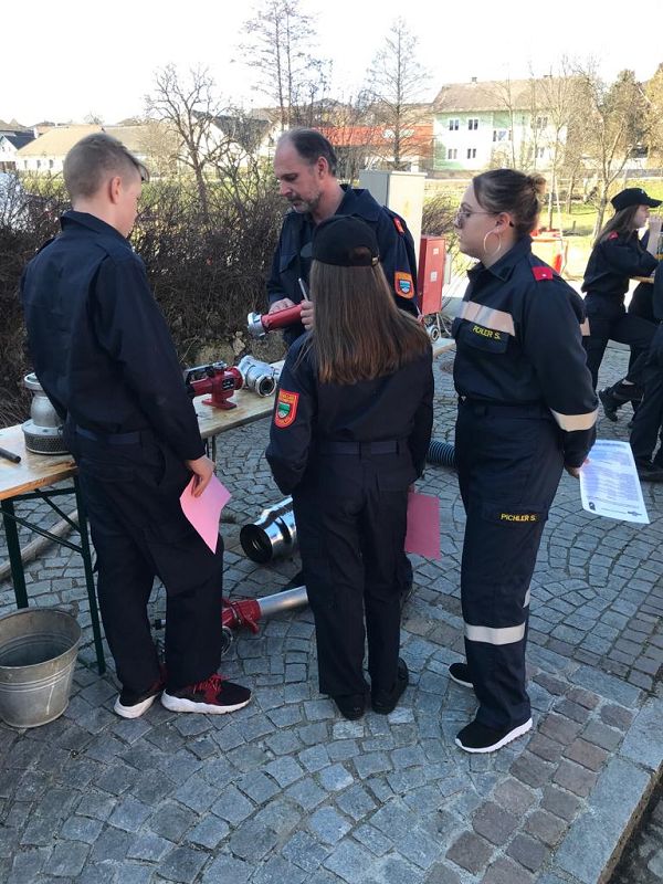 Feuerwehrjugendbewerb in Albrechts