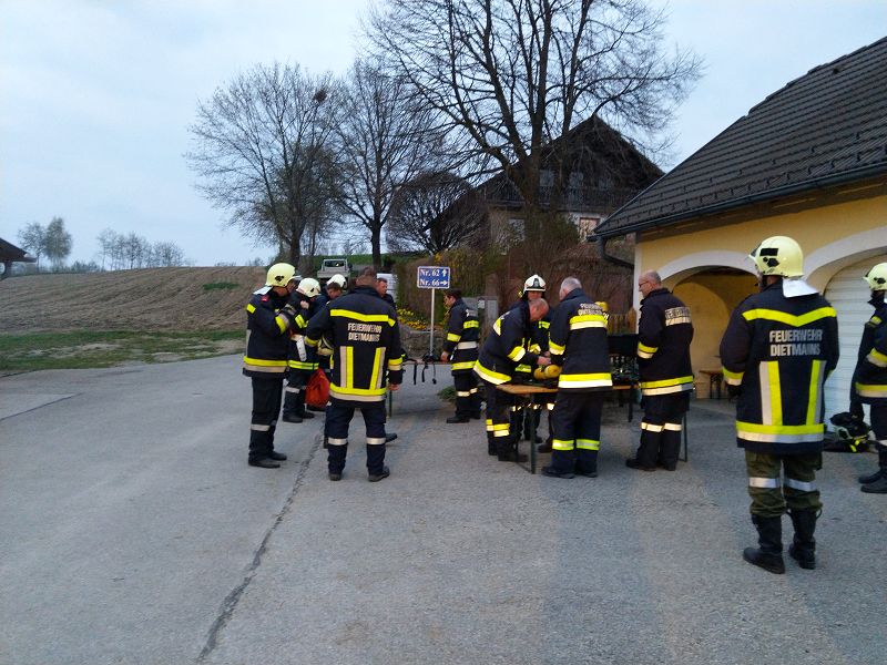 Atemschutzübung in Hörmanns