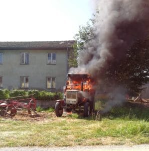 B2 – Fahrzeugbrand